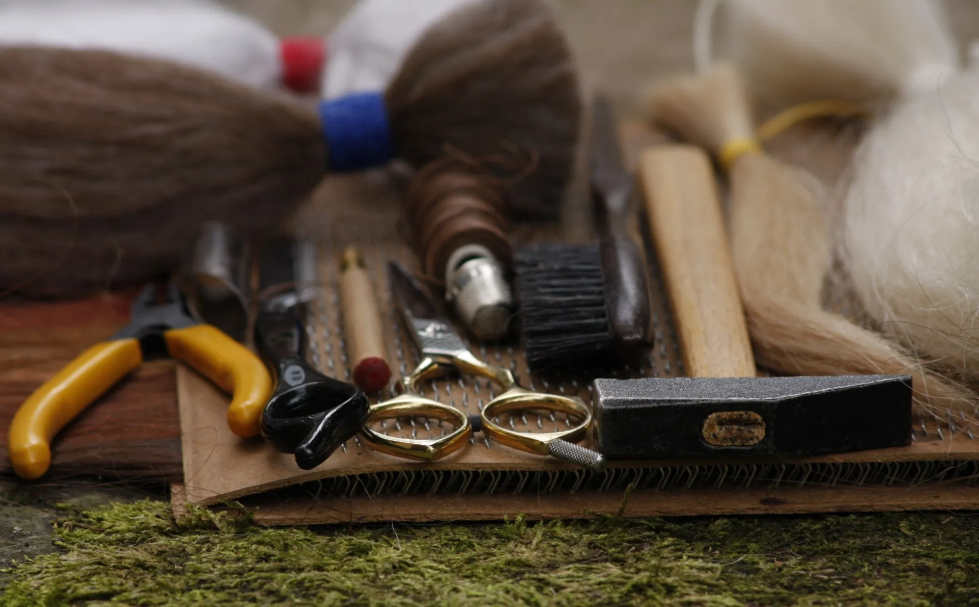 Verwendung der eigenen Haare